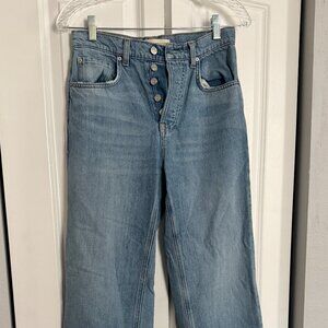GRLFRND Brooklyn High Rise Straight Jeans - Size 25